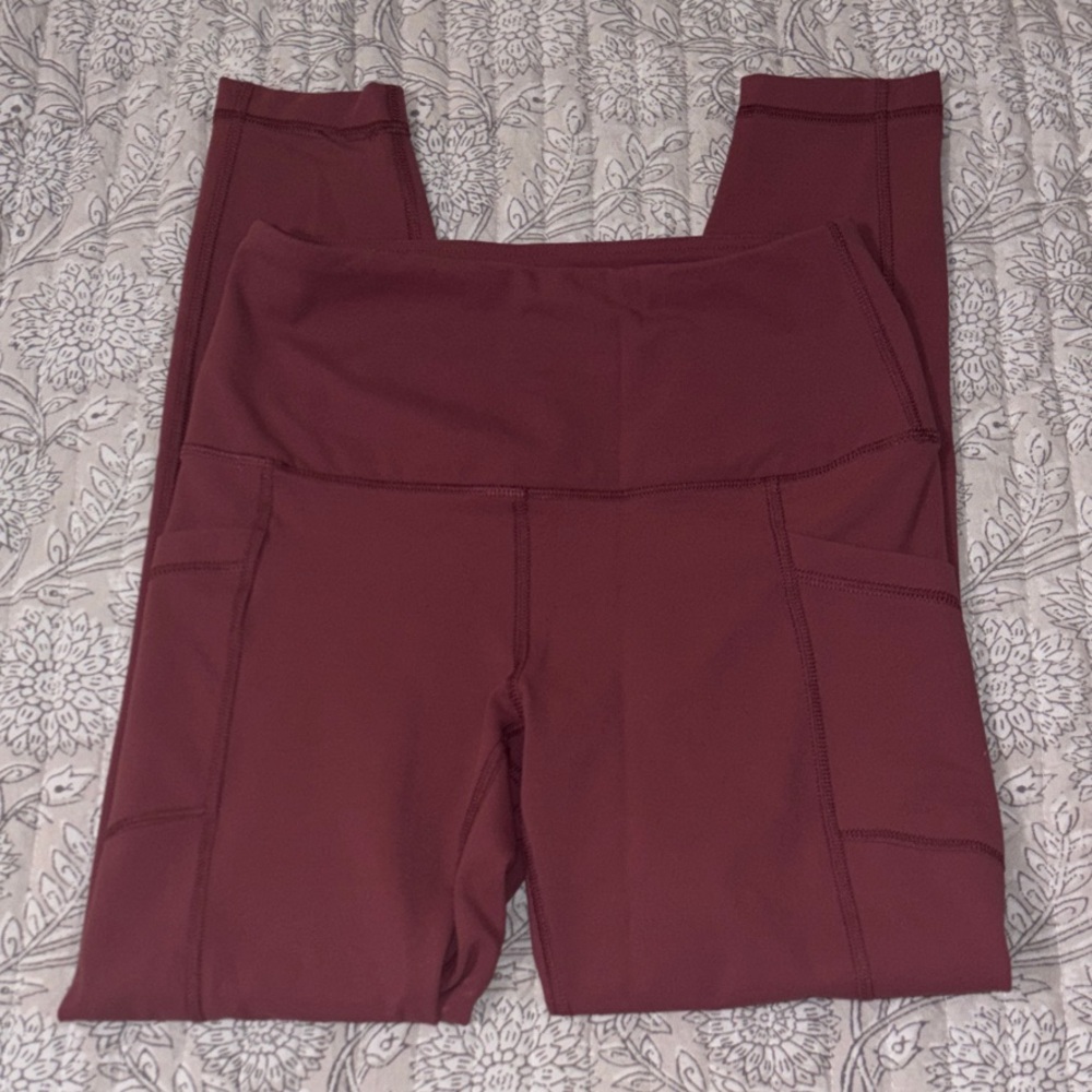 90 Degree By Reflex- rose colored Leggings